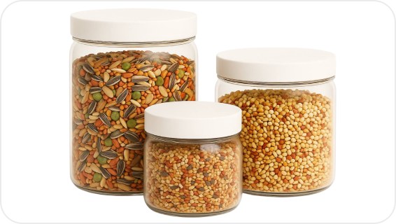 Корм и лакомство для птиц